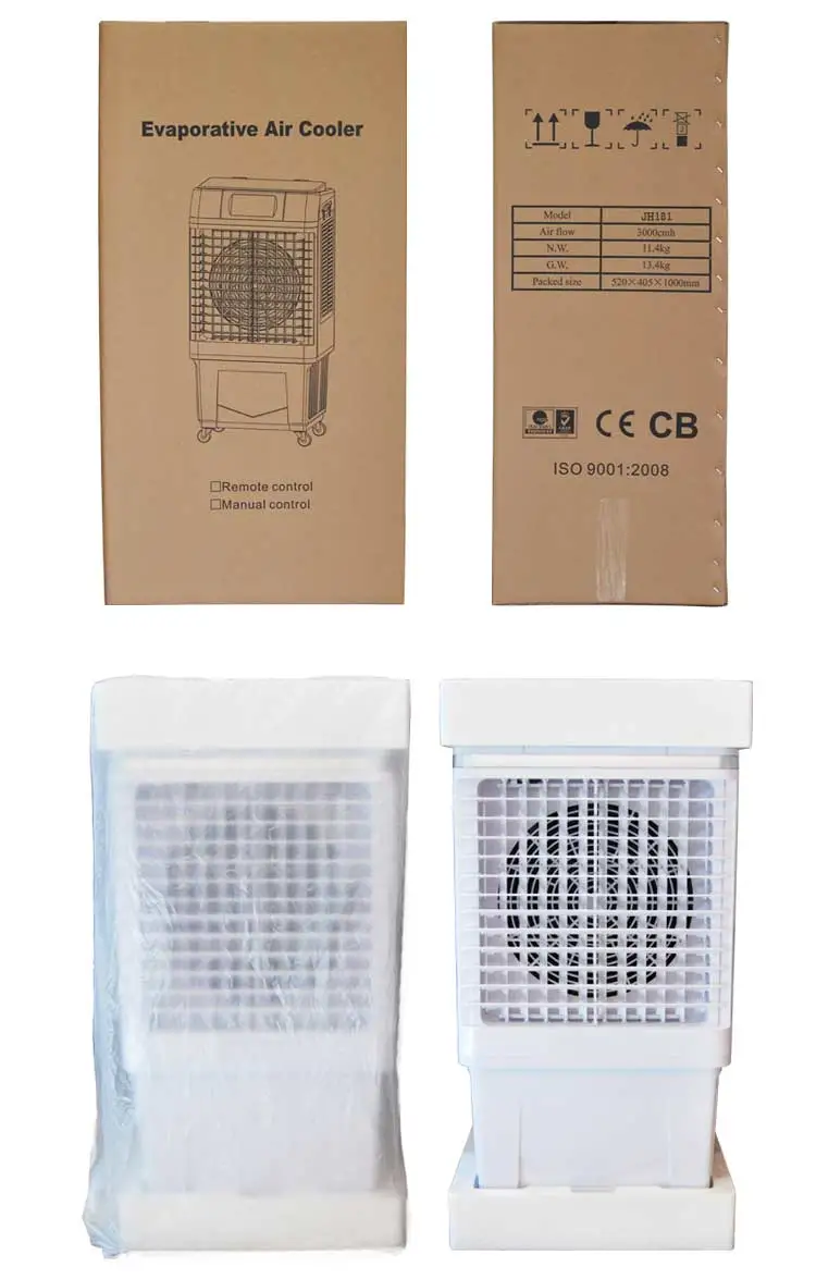 Portable Evaporative Air Cooler with Mobile Castor