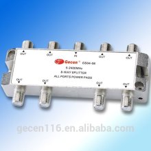 2016 gecen SAT 8-Way Splitter GS04-08