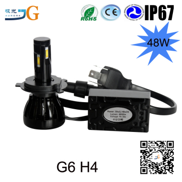 New Design Canbus Car Led Headlight Conversion Kit H4 Led Car Headlight