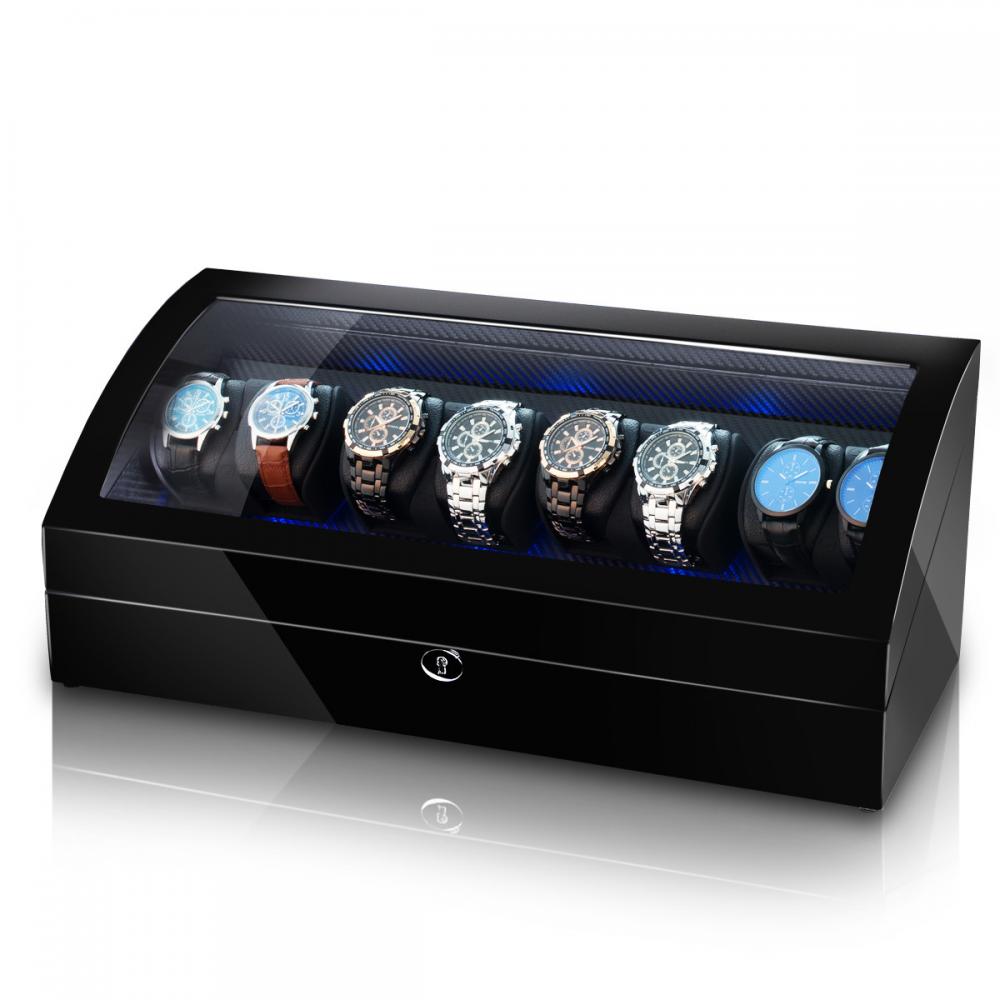 Ww 8224 Ebony Quad Rotors Watch Winder