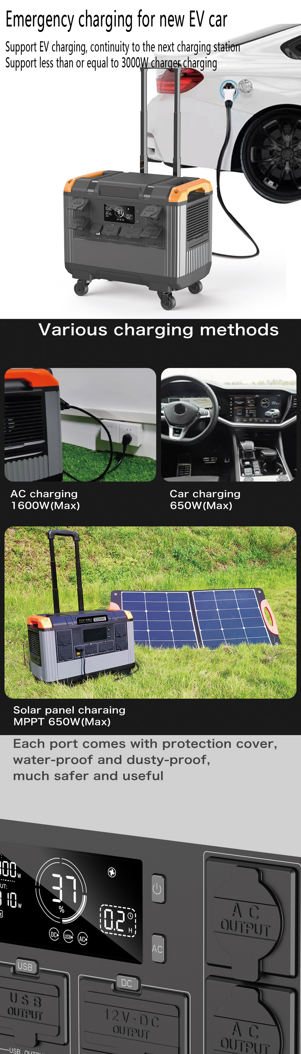 Hot Sale Portable Power Station with Ternary Lithium Battery 220V Outdoor 145Wh Solar Panel Power Supply Car Source-Wholesale