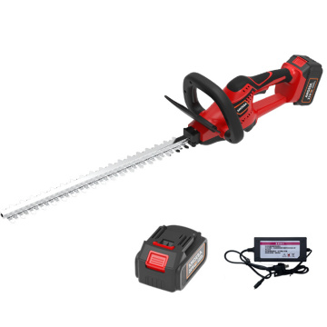 Double Blade Garden Trådlös handhållen Hedge Trimmer