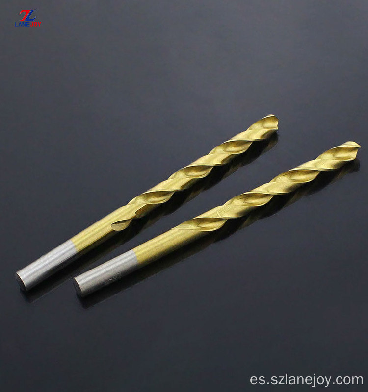 Brocas de sierra para quitar tornillos de cabeza fracturada con revestimiento de titanio de 3-13 mm