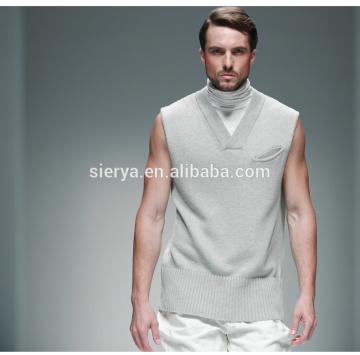 men's vest knitwear