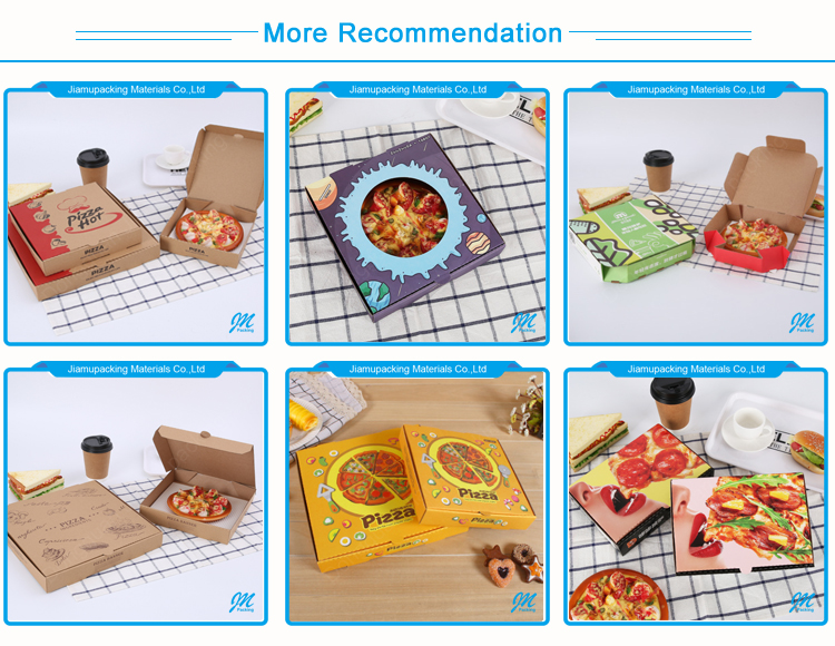 customization many styles rectangle pizza box leak proof pizza paper box