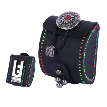 Leather Portable Slingshot Bag - Multifunctional Outdoor Hunting Accessory