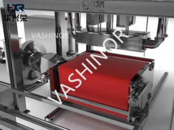 Spun melt SMS nonwoven machine