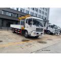 Dongfeng 4x2 Truck Mounted Crane Dijual