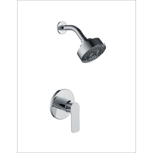 Ang pag-ikot ng in-wall na Concealed Single Function Shower Mixer