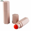 Tube de poudre d&#39;ombrage rose clair hexagone