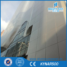 Irregular Shape Aluminum Curtain Panel, Exterior Wall Facade Decoration