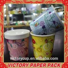 High quality 16oz hot paper hot soup cup and white disposable soup cup