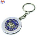 Metal trolley coin new zealand keychain