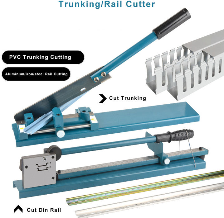 Manual Din Rail Cutting Tool Guide Rail Cutter