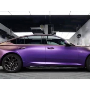Матовый алмазный темно-фиолетовый автомобиль обертка винила