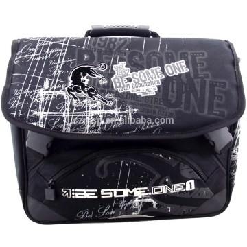 600D polyester satchel backpack for teenages