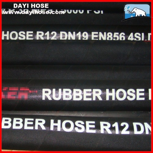 SAE 100 R12 hydraulic rubber hose manufacturer good quality hydraulic hose CHINA HEBEI RUBBER HOSE