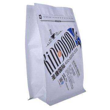 Aangepaste gedrukte 12 oz aluminium folie koffietassen met klep