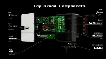 6kw Three Phase on/off Hybrid Inverter