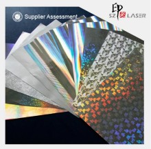 hologram pvc book cover