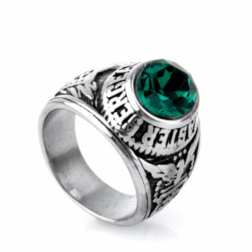 Sergeant army letter diamond ring