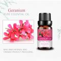 OEM/ODM น้ำมันหอมระเหย Geranium ธรรมชาติบริสุทธิ์ 100%