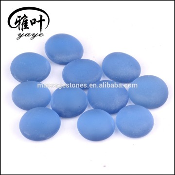 Decorative colored 20mm frost glass stones