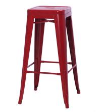 vintage bistro industrial metal bar chair