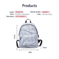 foldable travel bag Waterproof Paper Tyvek White Schoolbag Backpack Eco-Friendly New Design School Backpack For Man Woman