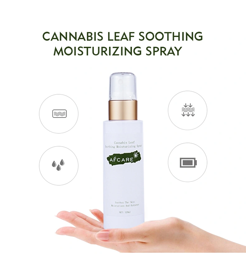 Private Label Pure Natural Organic Cbd Skin Hydrating Moisturizing Face Toner Cannabidiol Spray Mist