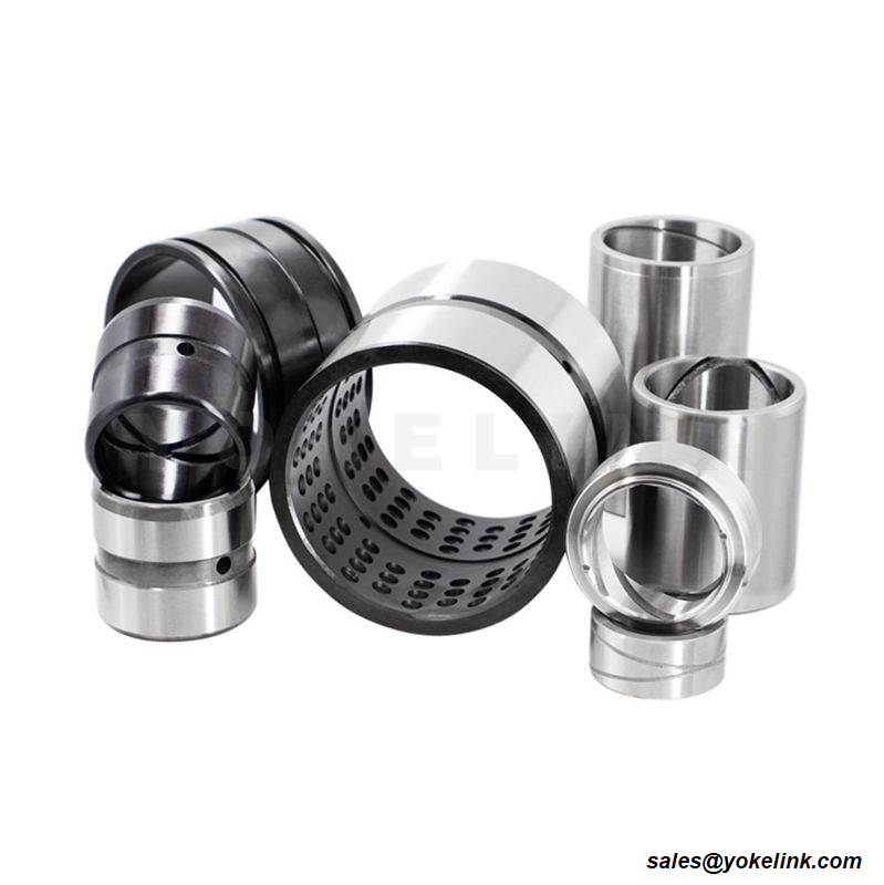 Egyedi méretű karimás, lineáris kanál persely mechanikus perselyek (2) Customized Size Flanged Linear Bucket Bushing Mechanical Bushings (2)