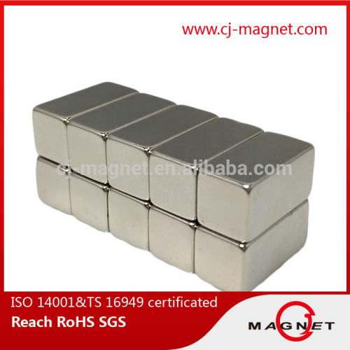 Neo magnet china suppliers with zinc-coated N48