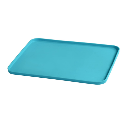 Custom Silicone Finger Food Platemat with Raised Edges