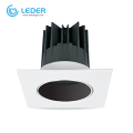 LEDER Square Commercial 7W LED Downlight