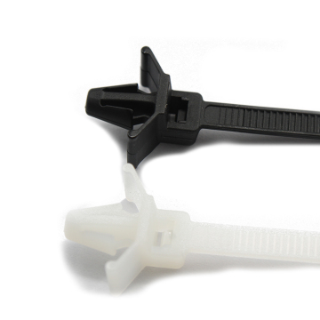 Black Wing Push Mount Cable Ties - Zip Ties