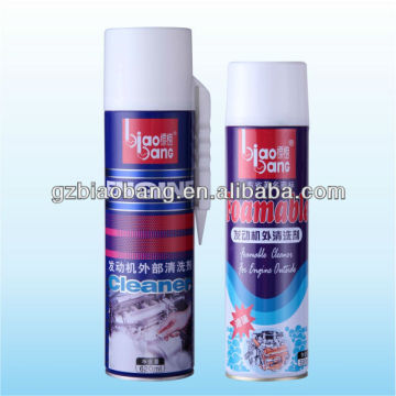 Foamy engine cleaner