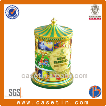 metal tin box packaging gift tin box music tin box