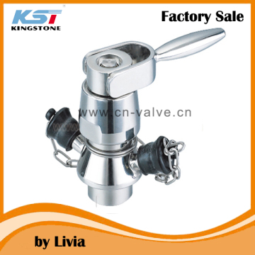 low price manual sanitary aseptic sample valve