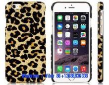Leopard Print Pattern Plastic Mobile Phone Cases for  iPhon