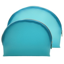 Frosted PVC Custom Clear Cosmetics Travel Bag