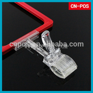 supermarket display photo frame clip for hanging