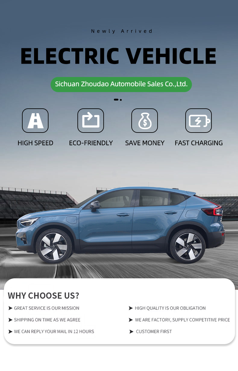 Electric Car Volvo ev car New Energy High PerformanceElectric Vehicle SUV NEDC 550km Volvo C40 Cheap Smart Vehicle Electric Car