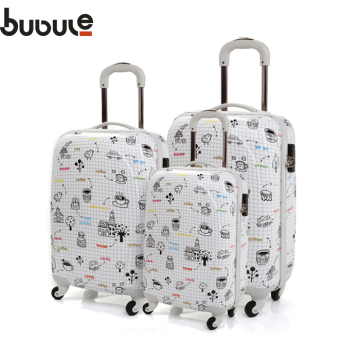 New design beautiful pc luggage travel bags