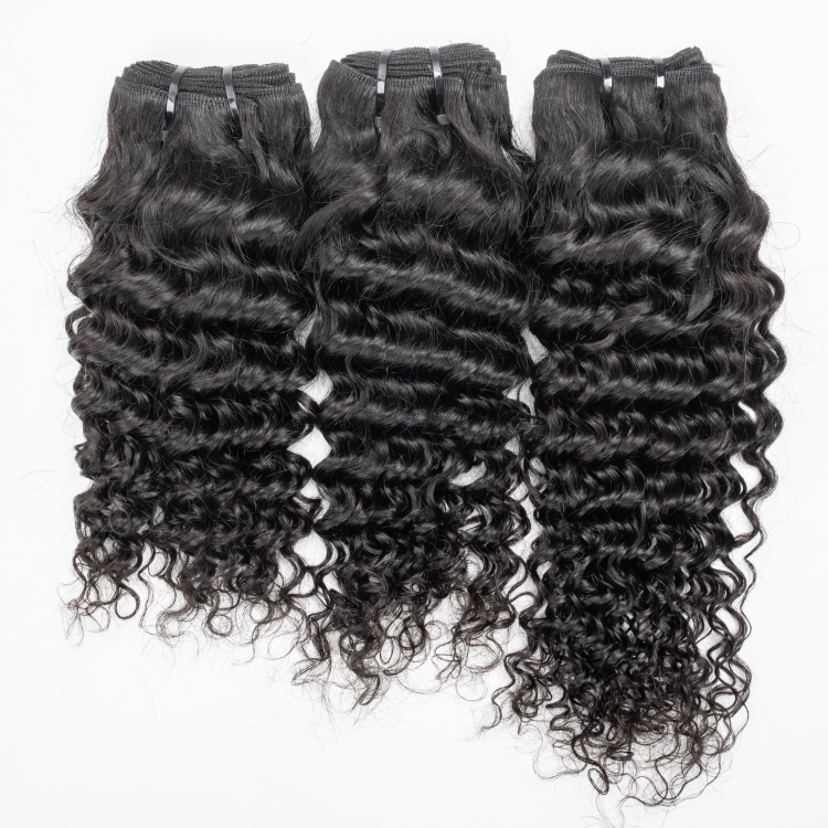 Cheap Malaysian hair vendors 40 inch human hair bundles with closure wholesale deep curly raw Malaysian hair