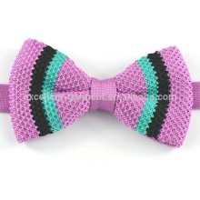 polyester pre-made knitted bowtie