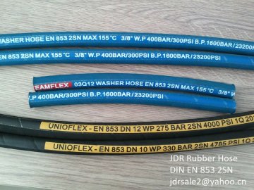 Blue Color Rubber Hose DIN EN 853 2SN