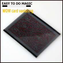 Classic close up magic WOW card vanishing