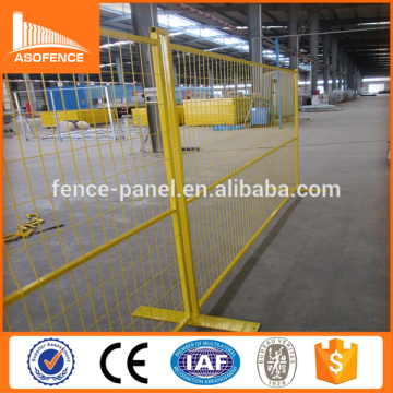 Standard temporary fence / Temporary Yellow Fence Construction Panels