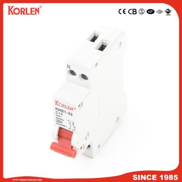 KNB1-32 Circuit miniature Breaker 4.5KA 32A avec CE