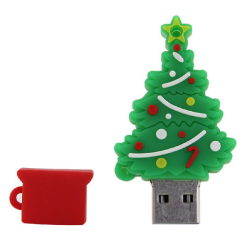 Pen drive de árvore de natal